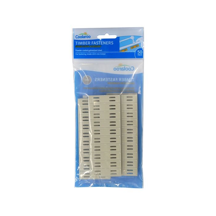 Coolaroo Shell Timber Fasteners - 50 Pack