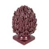 Belle Acorn Stoneware Finial Sculpture 23cm Decor - Mulberry