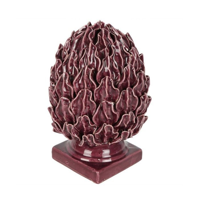 Belle Acorn Stoneware Finial Sculpture 23cm Decor - Mulberry