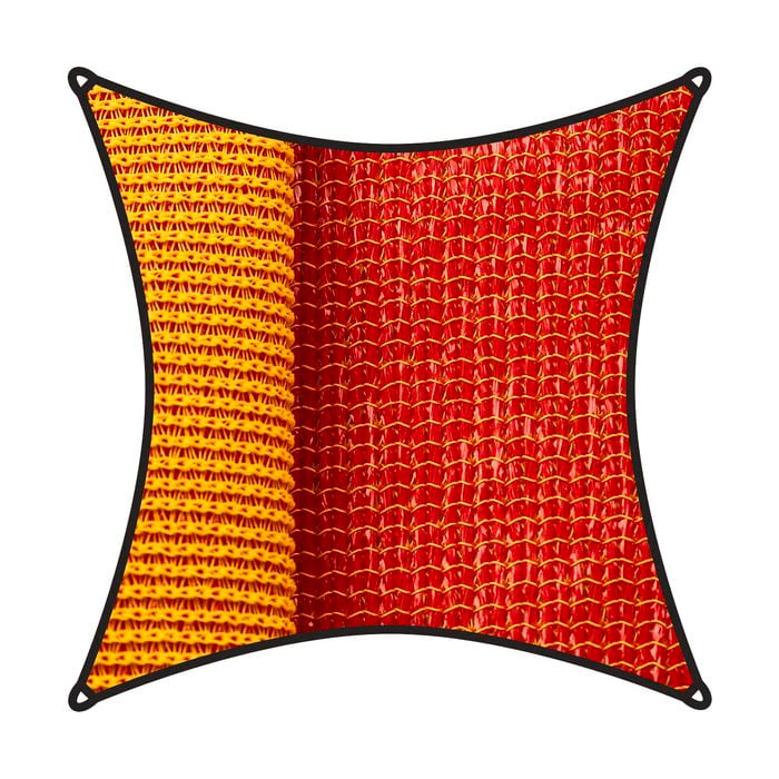 Coolaroo 5.4m Square Sunburst Designer Series Shade Sail
