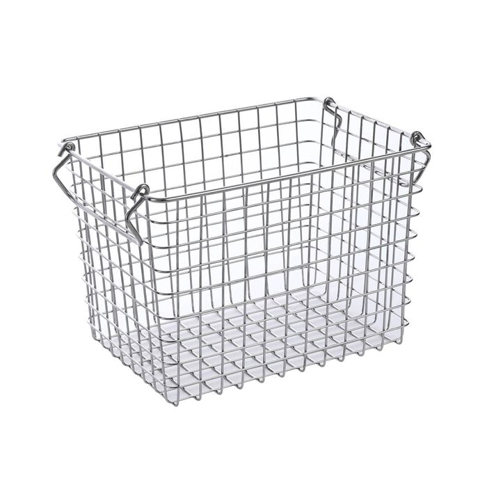 Ezy Storage Small Stainless Steel Wire Basket