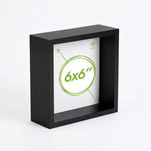 Nicola Spring Box Photo Frame - 6 X 6 Square Acrylic Frame