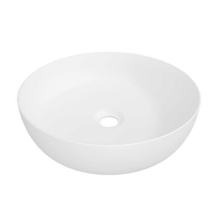 New England Joinery 400mm White Matt Chase Basin