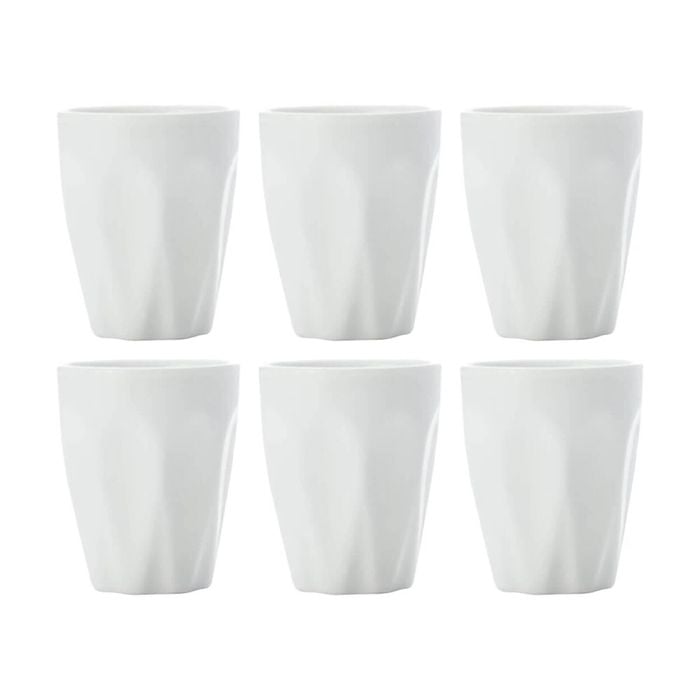 6pk Maxwell & Williams White White Basics Espresso Cup