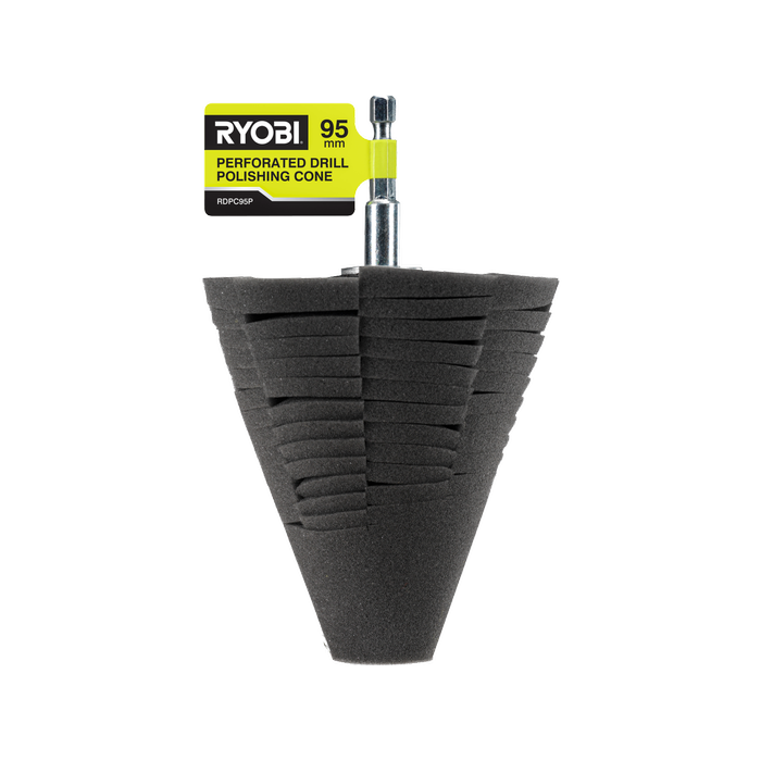 Ryobi 95mm Perforated Drill Polishing Cone