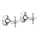 Estilo Chrome Jumper Valve Wall Top Assembly Set