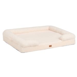 Tedi's Orthopedic Dog Calming Bed XL in Cream