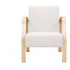 Bentwood Accent Chair - Beige