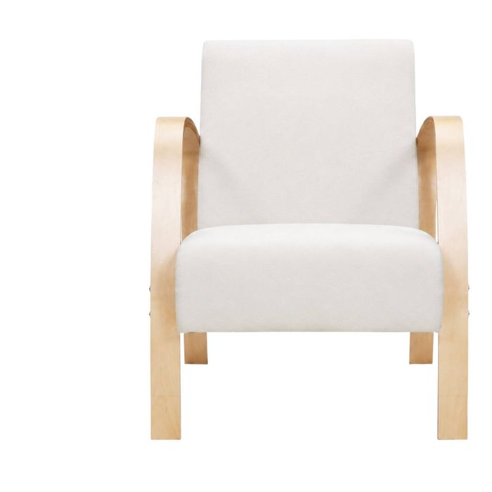 Bentwood Accent Chair - Beige