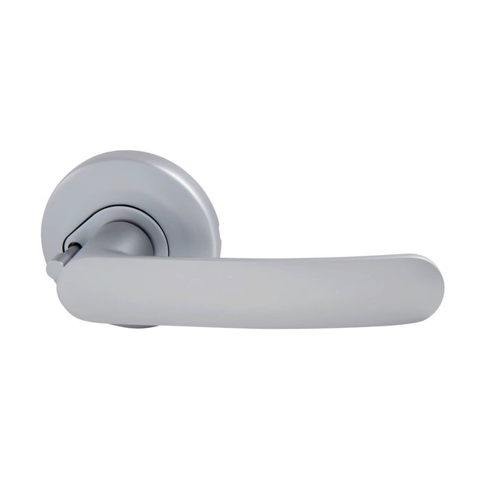 Gainsborough Satin Chrome Neue Contour Privacy Lever Set