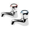Foreno Chrome Espree Trade Basin Taps - Suits All Pressures