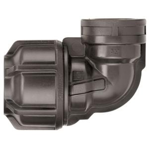 Philmac Metric 16mm x 1/2" Poly x FI BSP Pipe Elbow