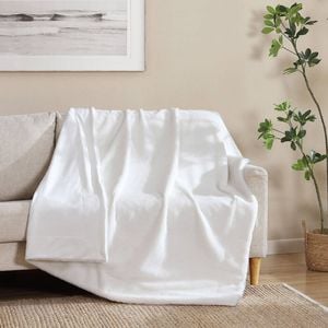 Ardor Boudoir Polyester Benz Faux Fur Blanket/Throw Cream 130x170cm