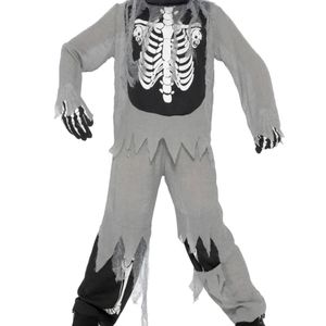 Swamp Zombie Skeleton Boys Halloween Costume - Large
