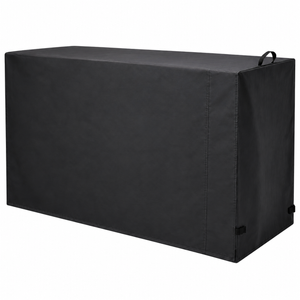 Jumbuck Black 4 Burner Flat BBQ Cover