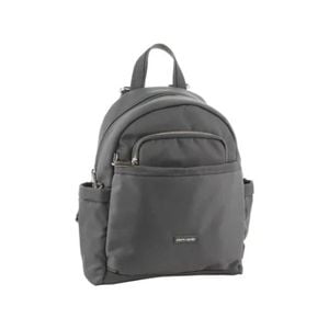 Pierre Cardin Nylon Anti-Theft High Quality Backpack Functional - Grey