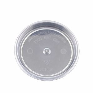 Garden City Plastic Black Grow Pot Saucer - Clear 115mm