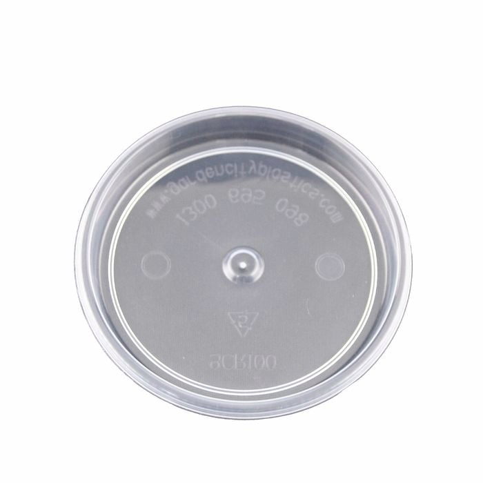 Garden City Plastic Black Grow Pot Saucer - Clear 115mm