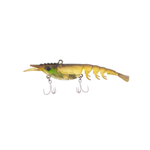 Berkley 2021 Shimma Shrimp 120mm Soft Vibe Fishing Lure Olive Shrimp
