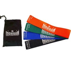 Morgan Micro Knitted Glute Resistance Band Set Of 4
