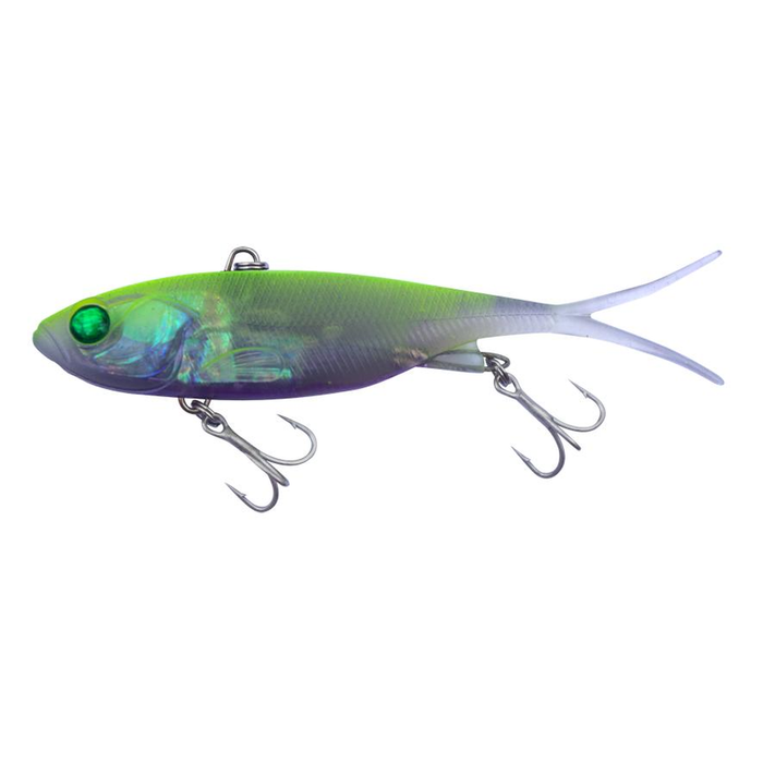 Profishent Master Vibe 103mm Fishing Lure Black Purple Chartreuse