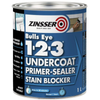 Zinsser 1L White Bulls Eye Primer Undercoat Sealer and Stain Blocker