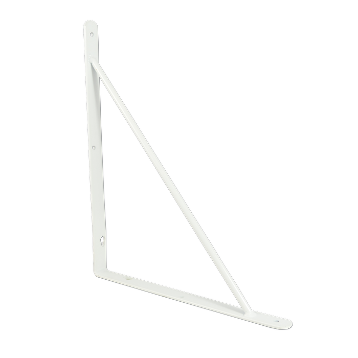 Carinya 300 x 250 x 20mm Studio Bracket - White