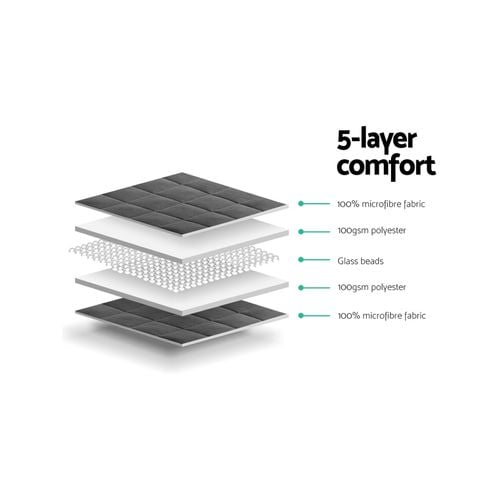 Giselle Weighted Blanket 11KG Heavy Gravity Blankets Adult Deep Sleep Ralax Washable Bunnings Australia