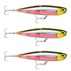 3x Rapala 11cm Precision Xtreme Pencil Saltwater Fishing Lures - Ghost Sandeel