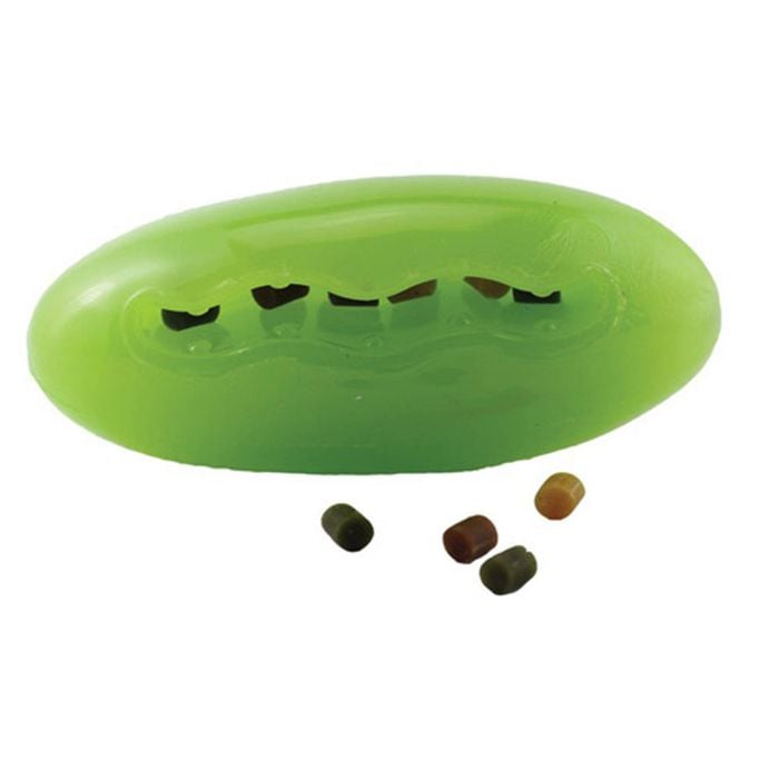 Starmark Treat Dispensing Pickle Pocket Toy  1 Pack