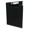Marbig Plastic Clipfolder (Foolscap) (Black)