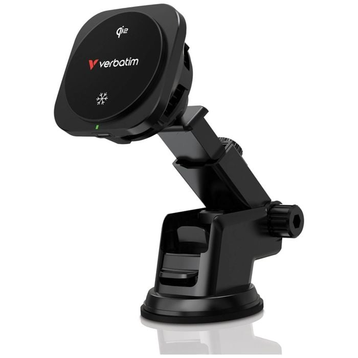 VERBATIM Charge 'n' Drive Qi2 Magnetic Car Charger CND-02 Wireless