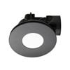 Mercator 240mm Black DIY Plug-In Round Exhaust Fan with Tri-Colour LED Light
