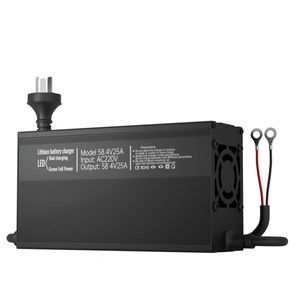 VoltX 48V 25A Golf Cart Lithium Battery Charger Ring Terminal Fits Any 48V Cart