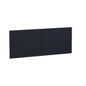 Kaboodle 950mm Midnight Plum Modern Overhead Doors - 2 Pack