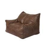 Marlow Bean Bag Chair Cover PU Indoor Lazy Sofa Large Seat Shape