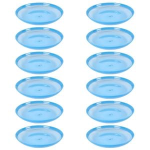 12PK Urban Kitchen Small Plate Two-Tone Blue 20cm Functional 20cm