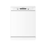 Parmco 600mm White Economy Plus Freestanding Dishwasher
