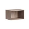 Kaboodle 400-499mm Silver Ash Customisable Deep Slimline Open Shelf