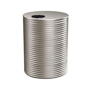 Kingspan 10000L Round Steel Water Tank - 2700mm x 1860mm Dune