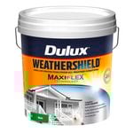 Dulux 15L Vivid White Matt Weathershield Exterior Paint