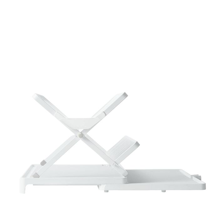 Ezy Storage White Forma Large X-Shape Dish Rack