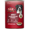 VIP 6 x 1.2kg Adult Wet Dog Food - Casserole with Beef and Vegetables