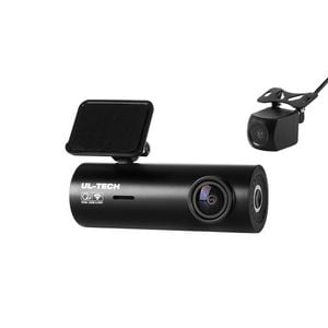 UL-tech Dash Camera 4K Hidden Front Rear View Cam WiFi Car DVR Reverse Recorder