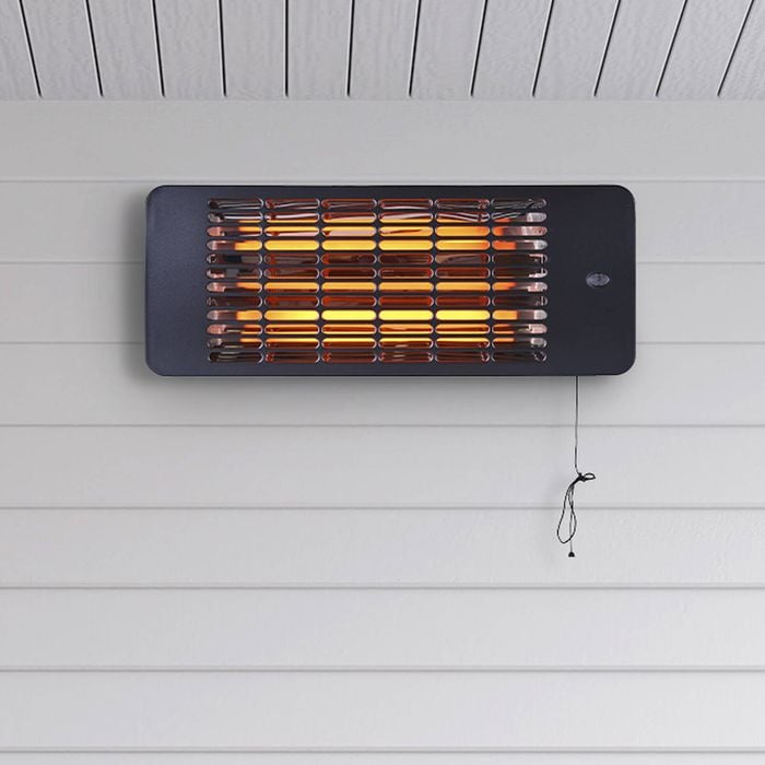 Wall Mounted Outdoor Heat Lamp Bunnings Electric Heaters Wall