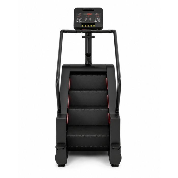 Stair Climber Machine - Heavy-Duty Carbon Steel with LED Display & Wide Steps