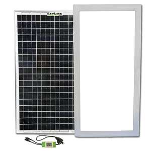 EzyLite 600 x 300mm Rectangle HYBRID SolarLight. Easy DIY Flush Mount Skylight Alternative With Bonus Driver