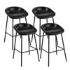 Oikiture 4x Bar Stools Barstool PU Leather