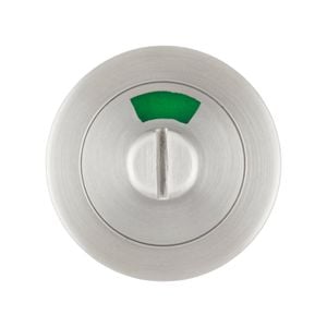 Schlage Satin Stainless Steel Indicating Emergency Release Knob