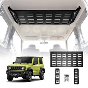 Rear Rack Storage Ceiling Shelf for Suzuki Jimny 3-Door 2018-Onwards Internal Trunk Bracket Luggage